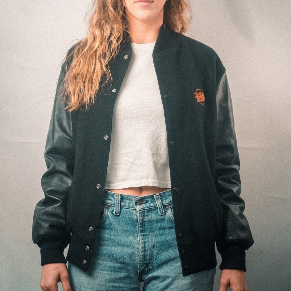Vintage Harley-Davidson Letterman-Jacket